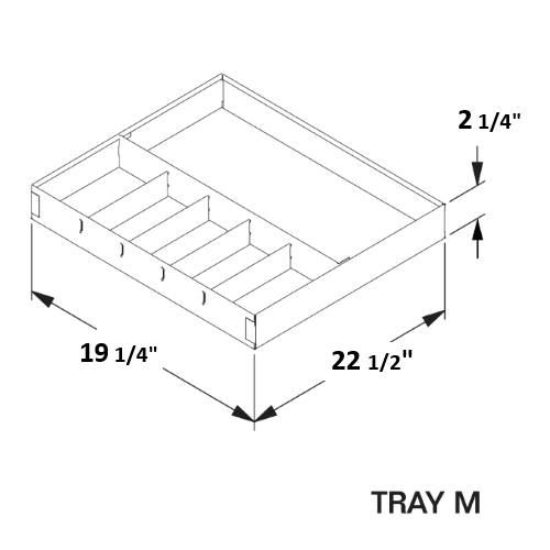 TRAY M